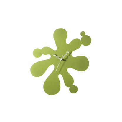IL70132  Infinity Splat Clock Green